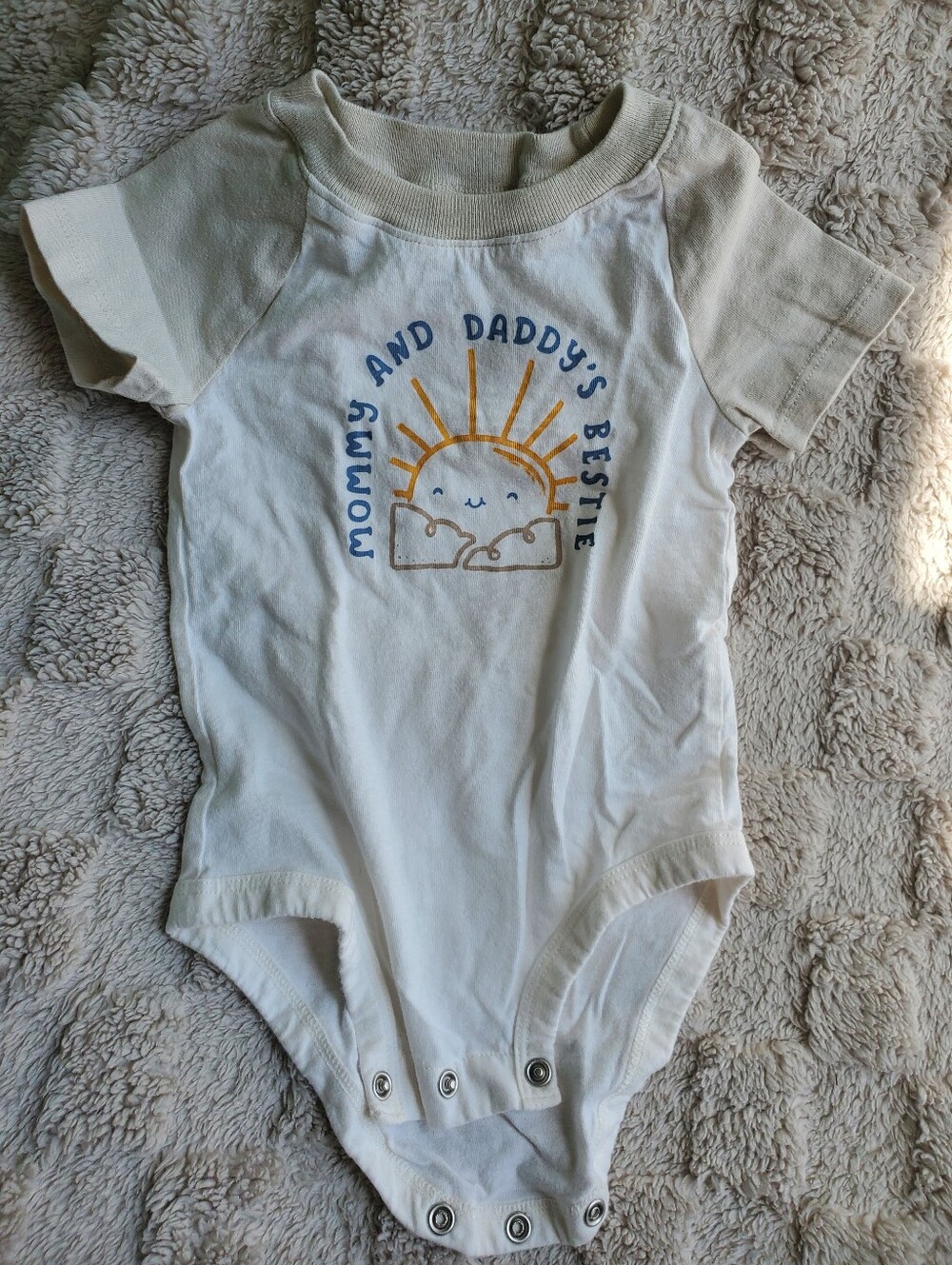 Mommy and Daddy's Bestie Baby One-Piece - Carter's Size 6m